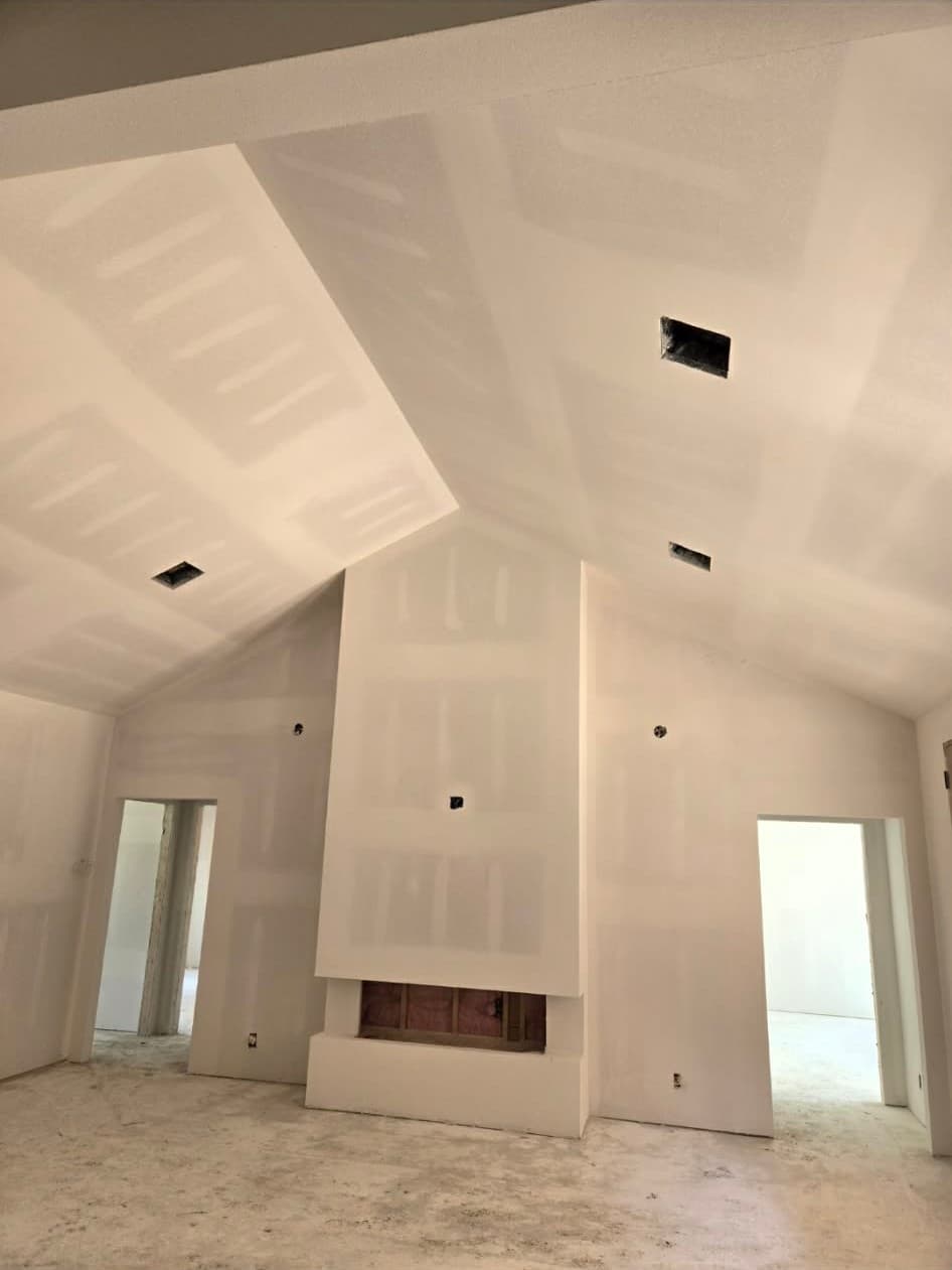 Professional drywall installation by South Arkansas Roofing LLC